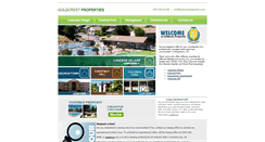 Desktop Screenshot of goldcrestproperties.com